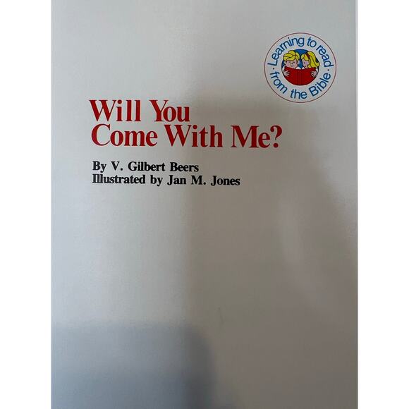 VTG 1976 Will You Come With Me Book Primer 4 Learn To Read From The Bible - Picture 5 of 8